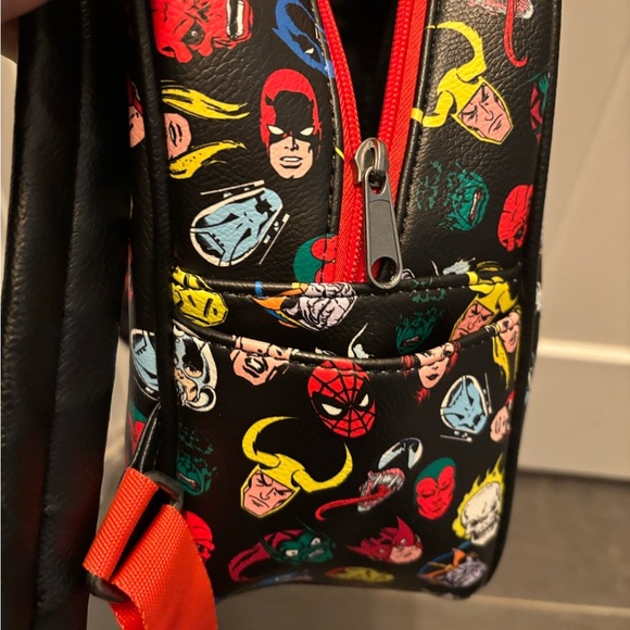 Funko Classic Marvel 80th Anniversary faux Leather Avengers Backpack - Picture 7 of 8
